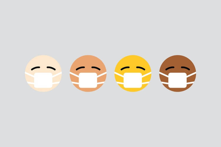 multiple emojis with masks