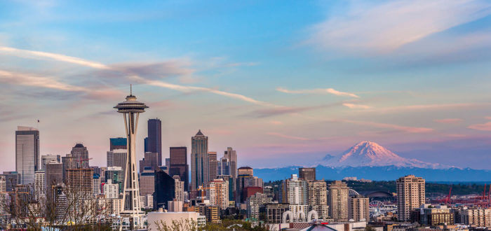 a city view of Seattle, Washington