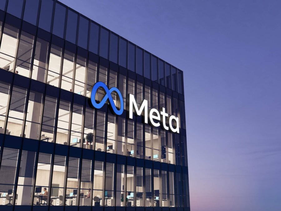 Meta's headquarters building in Menlo Park   