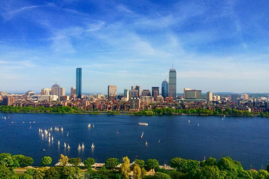 A view of Boston