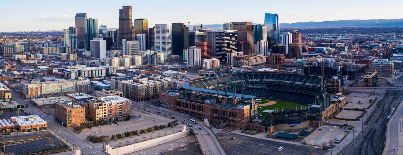 Aerial view of Colorado