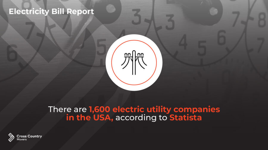 Number of electric utility companies in the USA 